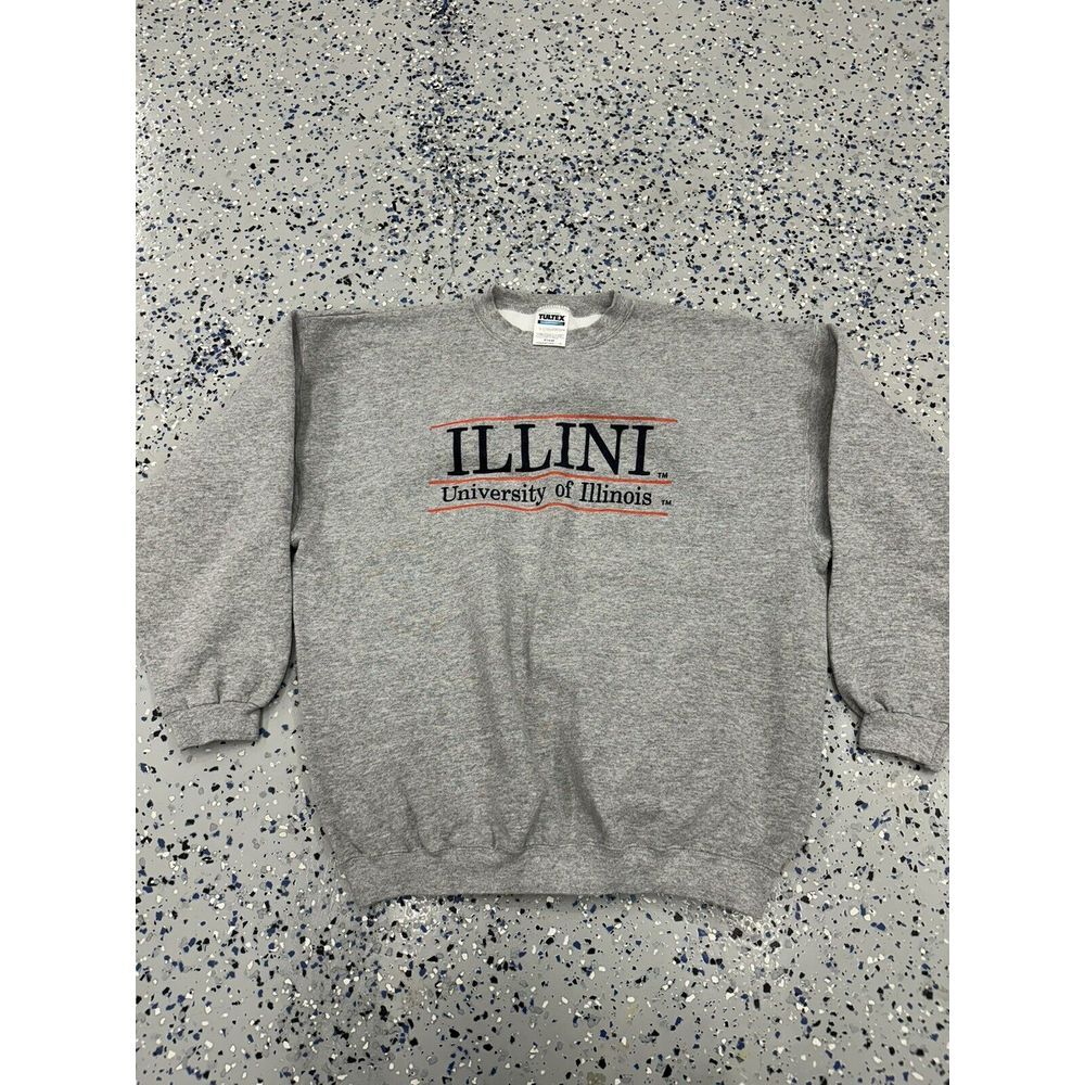 Vintage 1990s University‎ Of Illinois Tultex Sweater (XL)